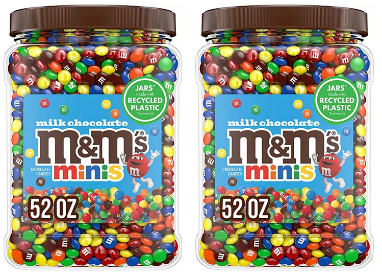 2 pack – M&M’S Milk Chocolate Candy, Minis, 52 oz. – FREE shipping