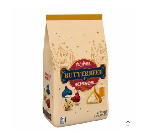 HERSHEY’S KISSES Butterbeer 28.5 oz Bag Limited Edition !!! 2 BAGS !!!