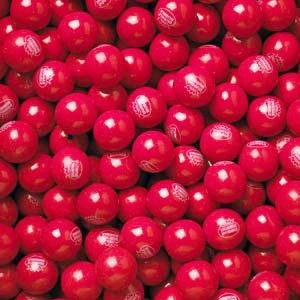 Bubble Gum Balls – Hot Chew Cinnamon, 5 lb bag