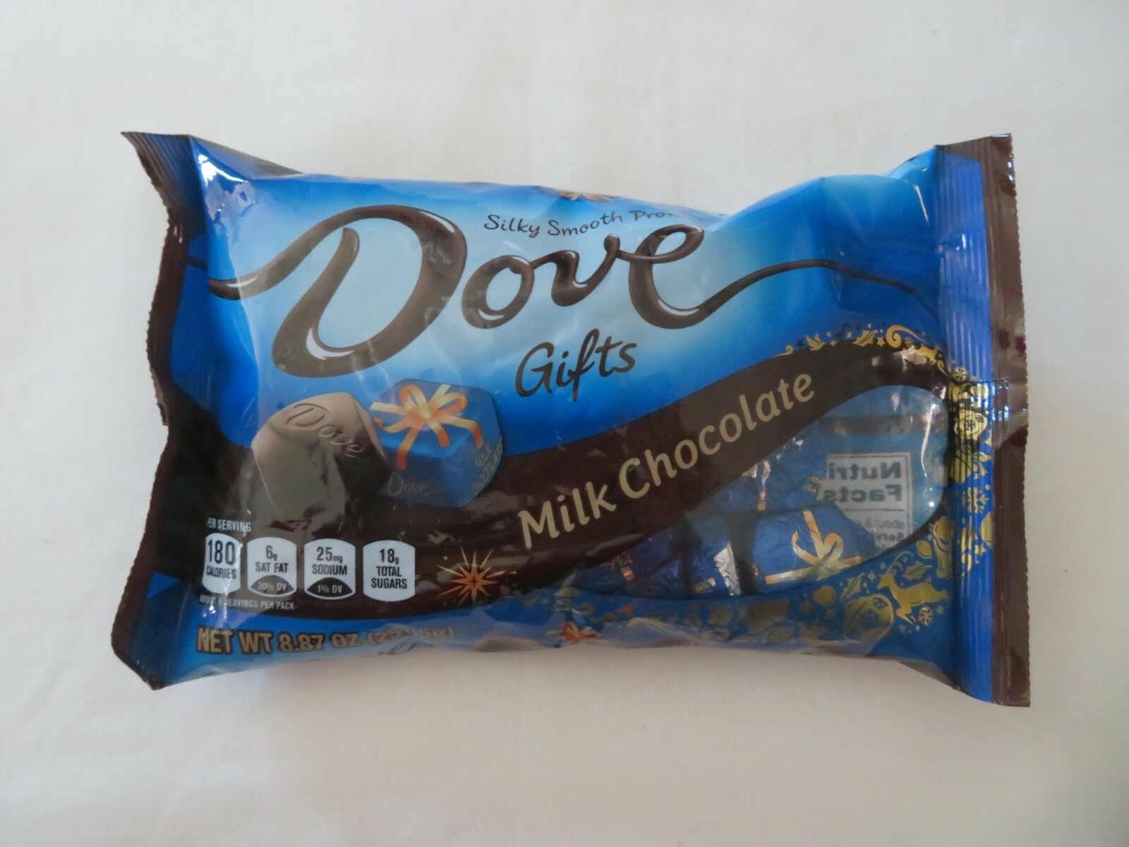 (1) Bag Of Dove Gifts Silky Smooth Promises Milk Chocolate 8.87 Oz