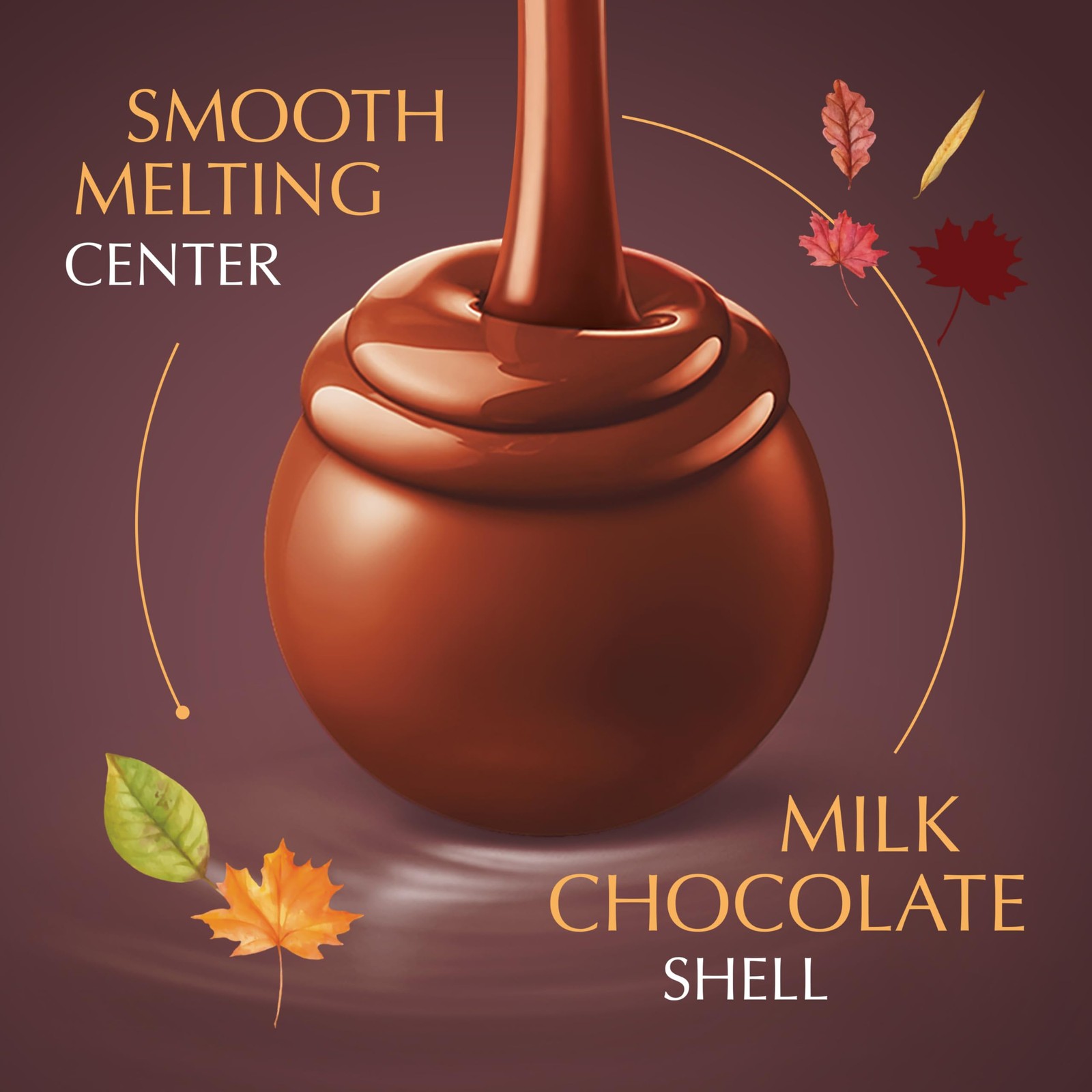 Lindt LINDOR Limited Edition Maple Milk Chocolate 5.1 Ounce (Pack of 1)