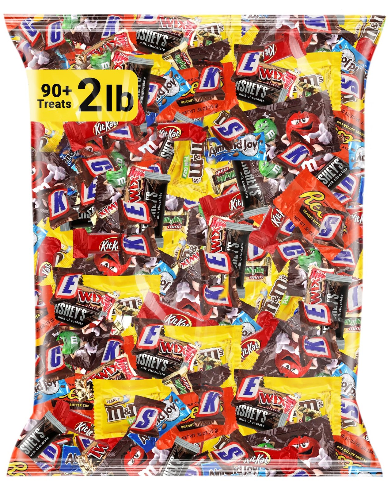 Assorted Chocolate Candy Mix – Individually Wrapped Chocolates – 2lb 2 Lb