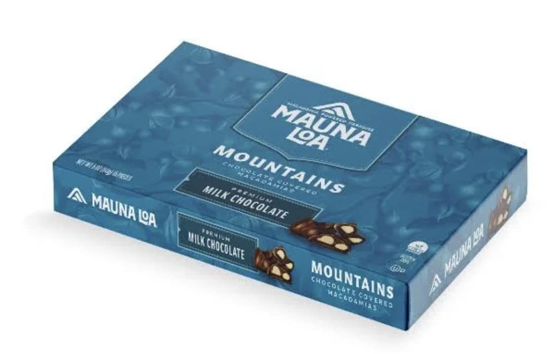 Gourmet 5oz Hawaiian Macadamias in Rich Milk Chocolate – Perfect Snack