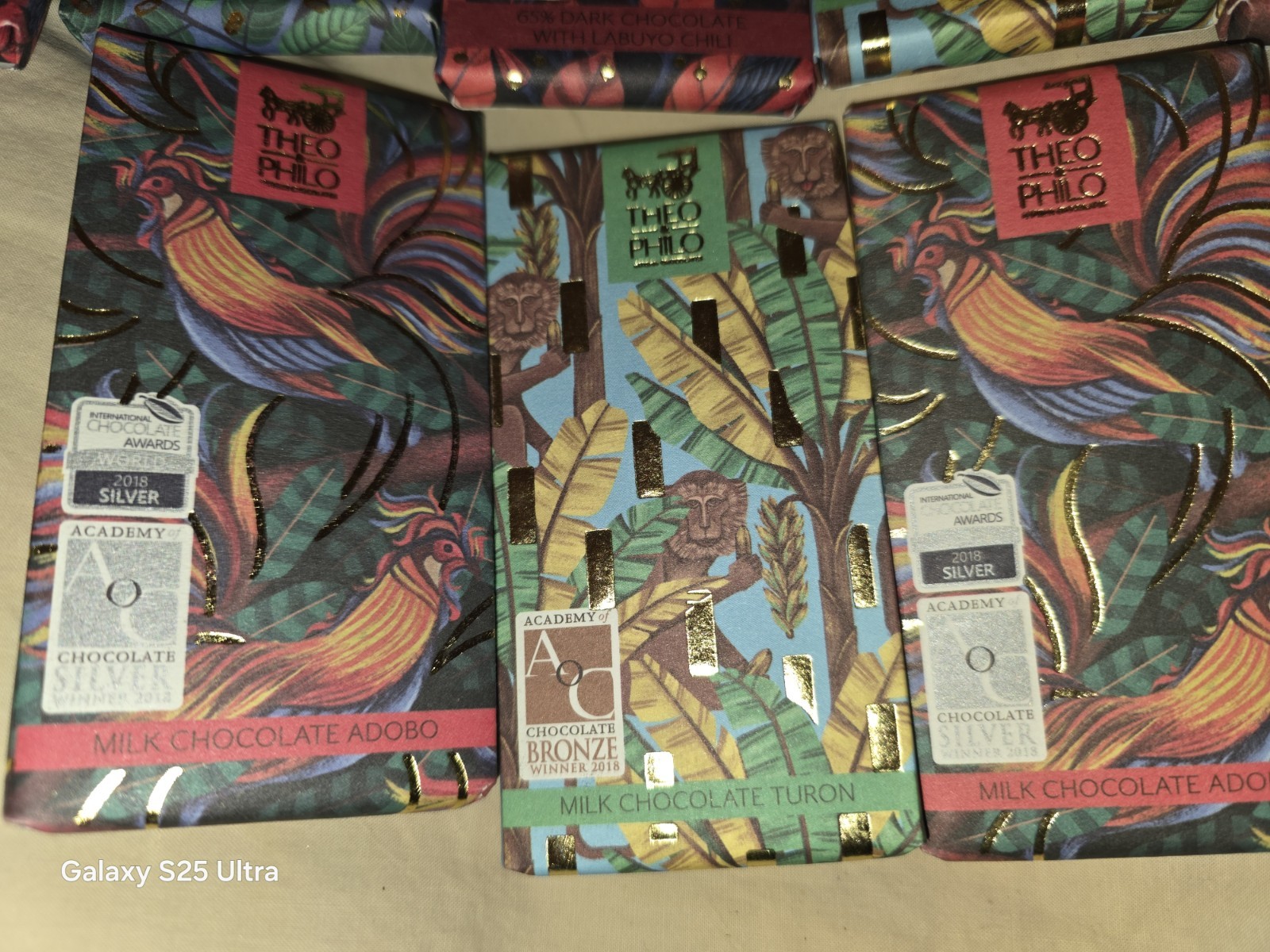 Theo & Philo Artisan Chocolate Bar Bundle Set of 9 Rare Philippine Import NIB
