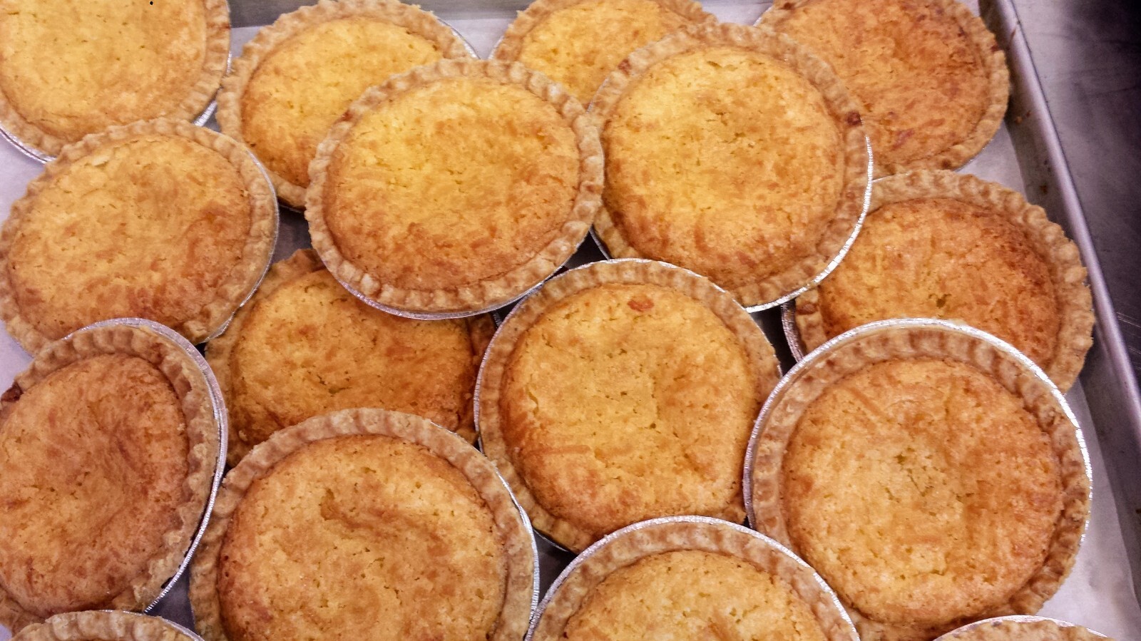 Coconut Custard Mini Tarts -Old Fashioned Handmade with Rich Creamy Filling
