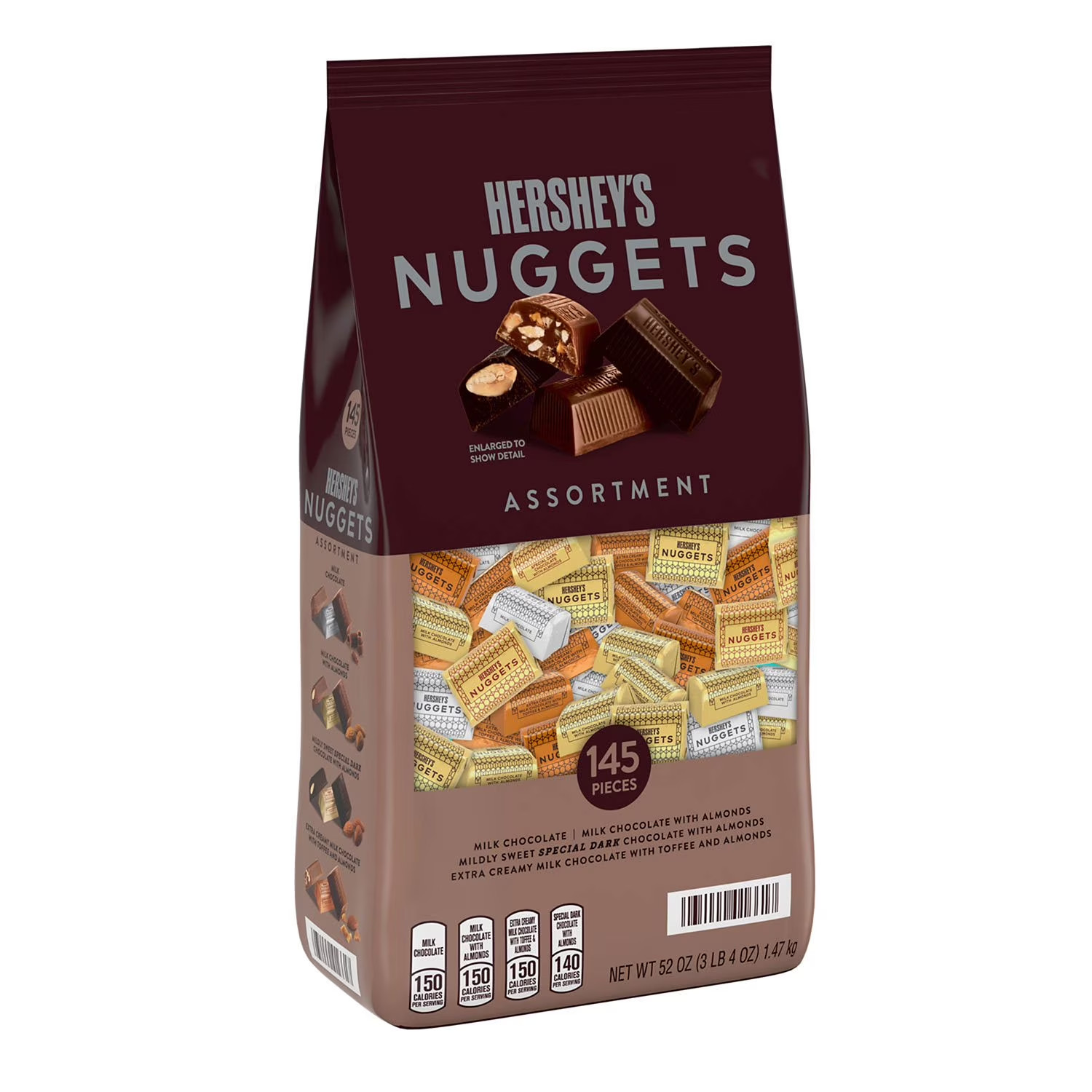 HERSHEY’S NUGGETS Assorted Chocolate Candy, 145 pcs. – FREE shipping