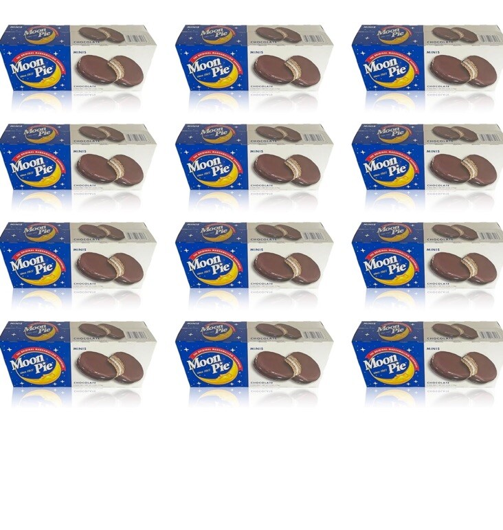 Moon Pie Mini Chocolate 6 Ct 20 boxes Of 6!!