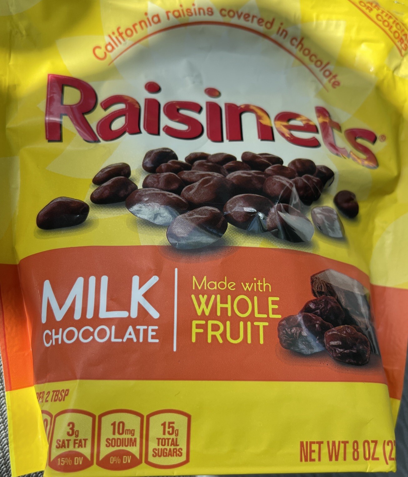 Raisinets Milk Chocolate Covered Raisins – 8oz