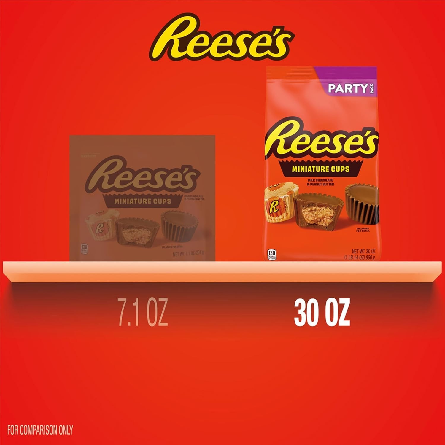 Rich Milk Chocolate and Peanut Butter Cups – 30oz Party Pack for Every Occasion
