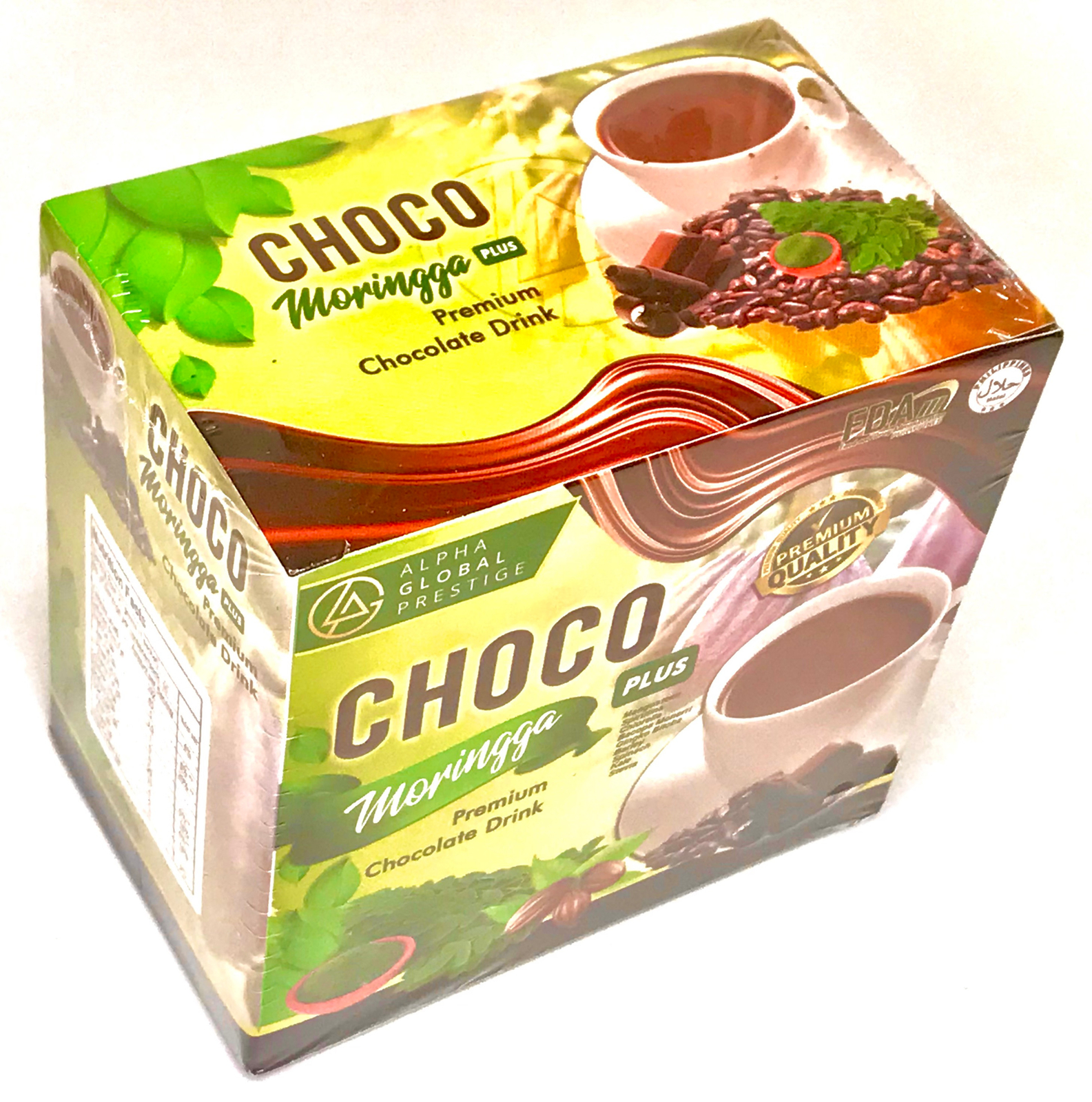 1 Box Choco Moringga Plus Premium Chocolate Drink