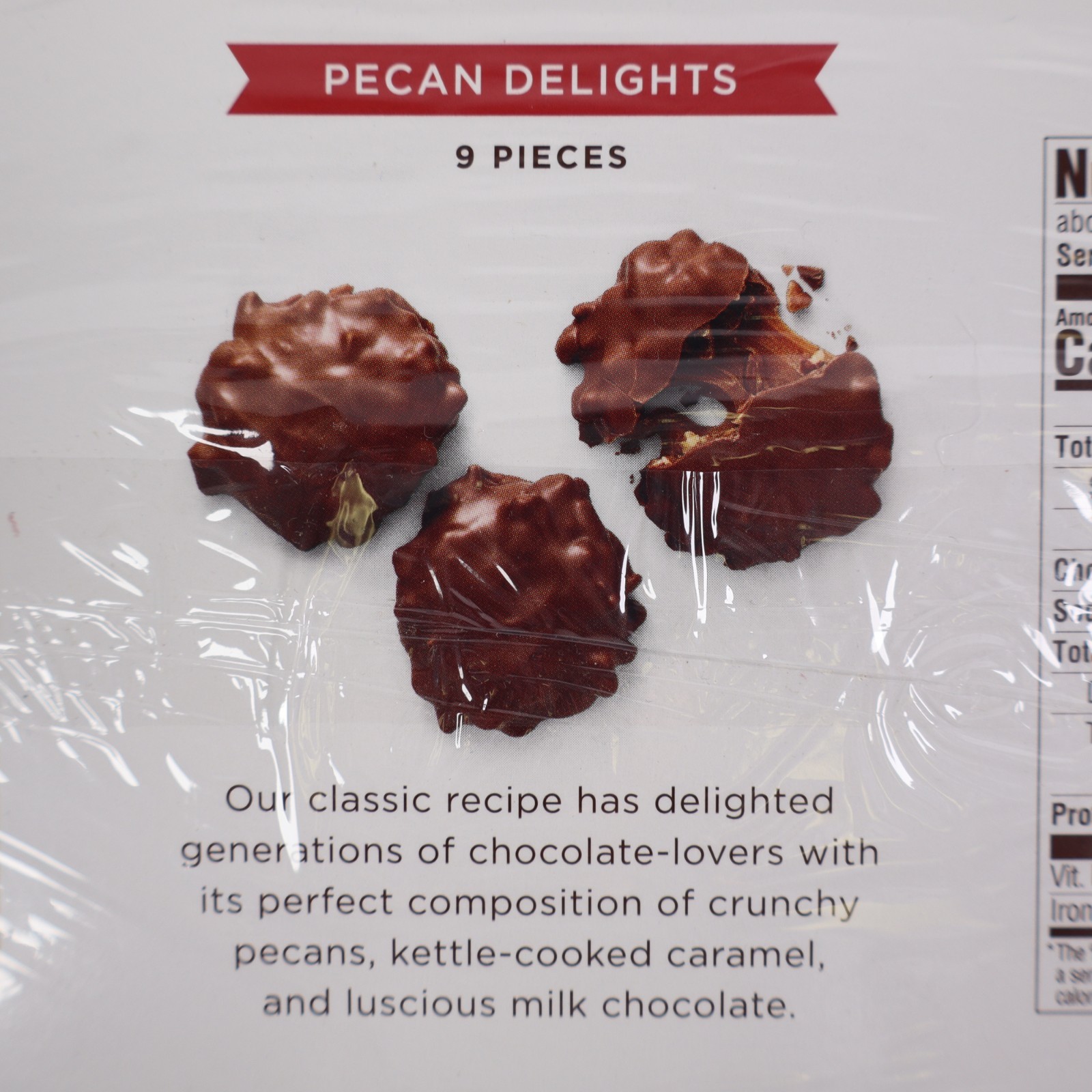 2 PACK Russell Stover Pecan Delights Milk Chocolate Candy Gift Box 8.1 oz Each