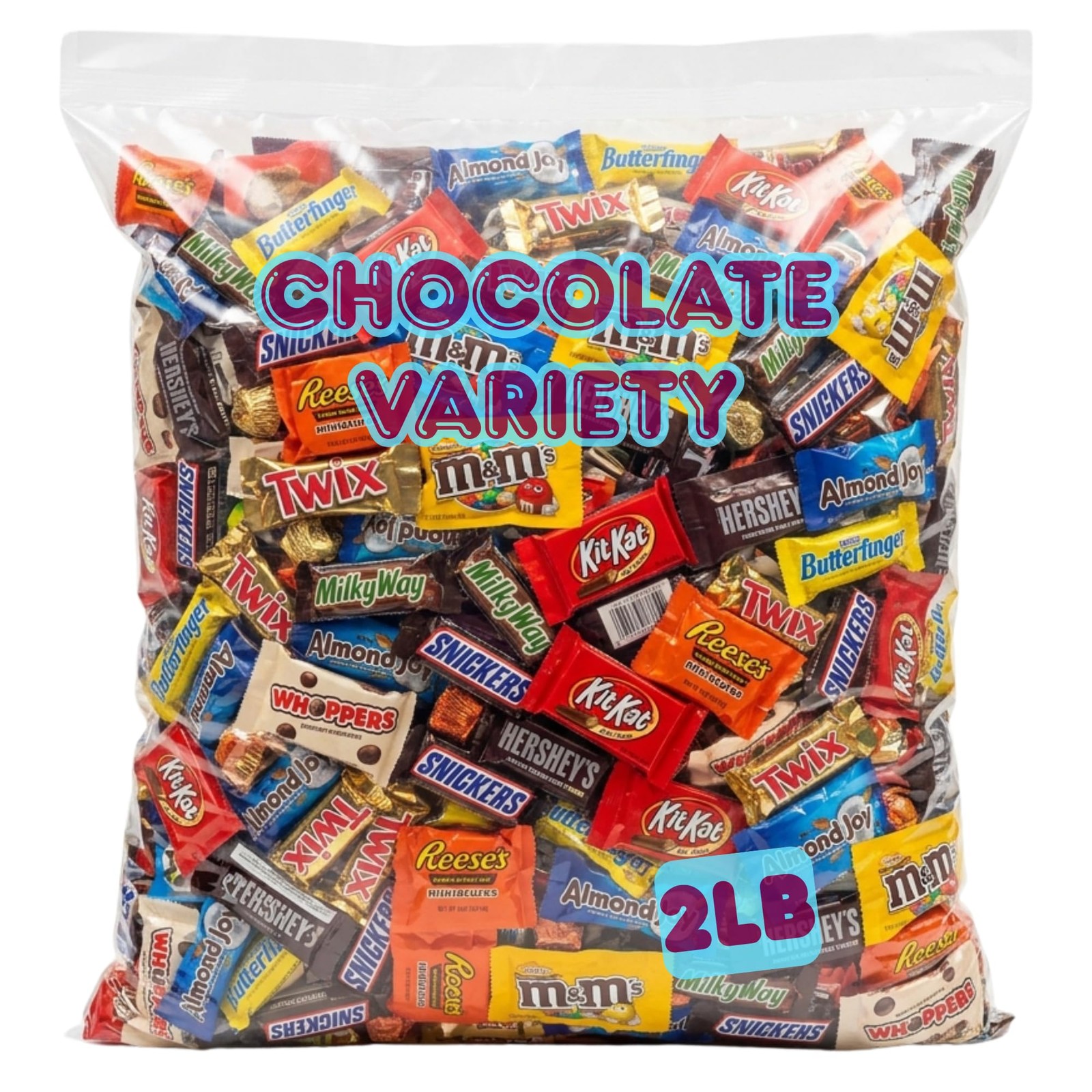 Bulk Chocolate Candy Variety Pack – Individually Wrapped Mini Chocolate Bars …