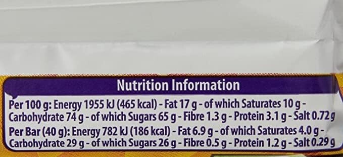 12-Pack Cadbury Crunchie All Natural Ingredients, 1.41 Ounce