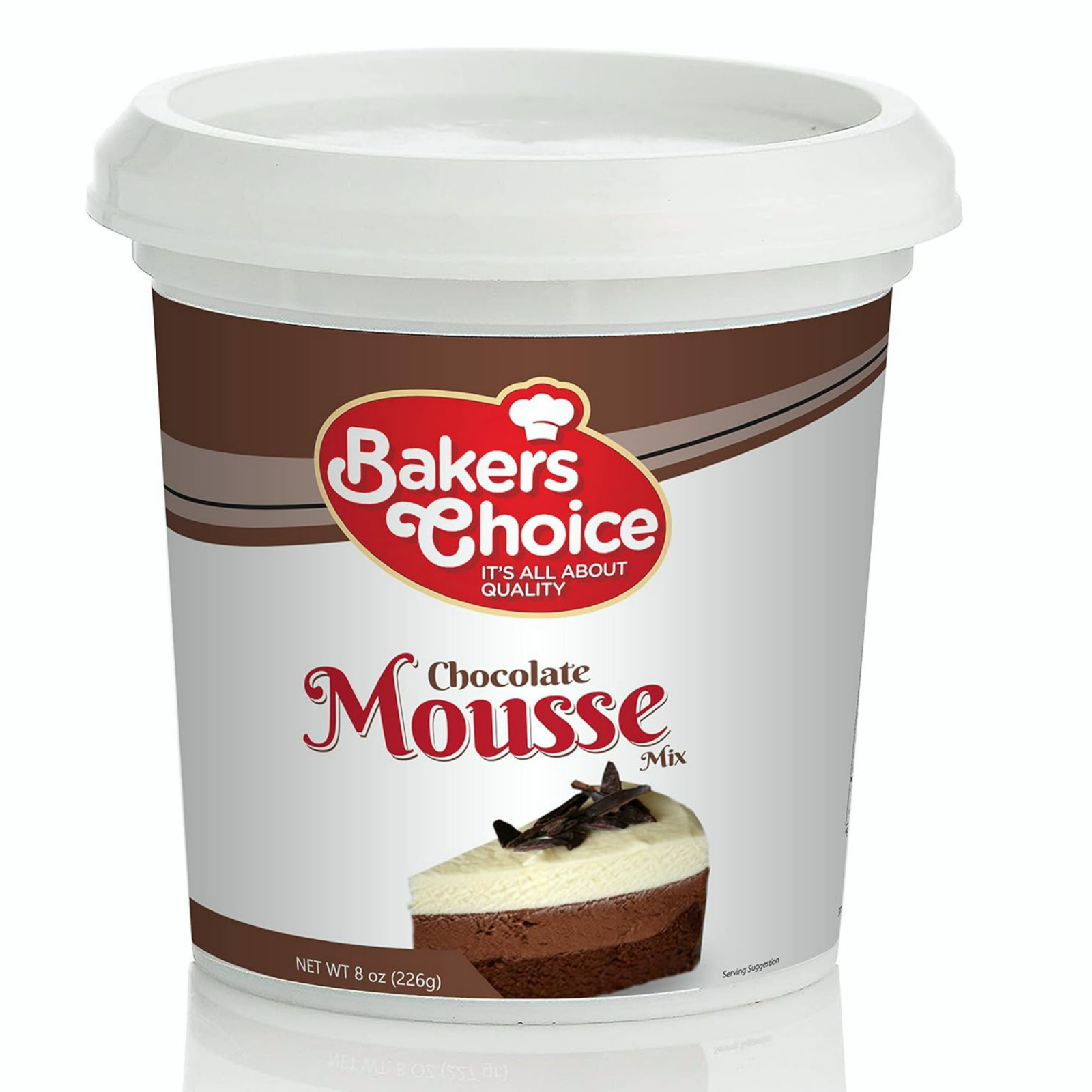 BAKERS CHOICE Chocolate Mousse Dessert Mix 8 oz