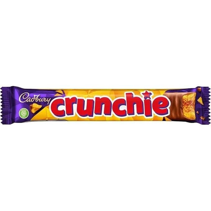 12-Pack Cadbury Crunchie All Natural Ingredients, 1.41 Ounce