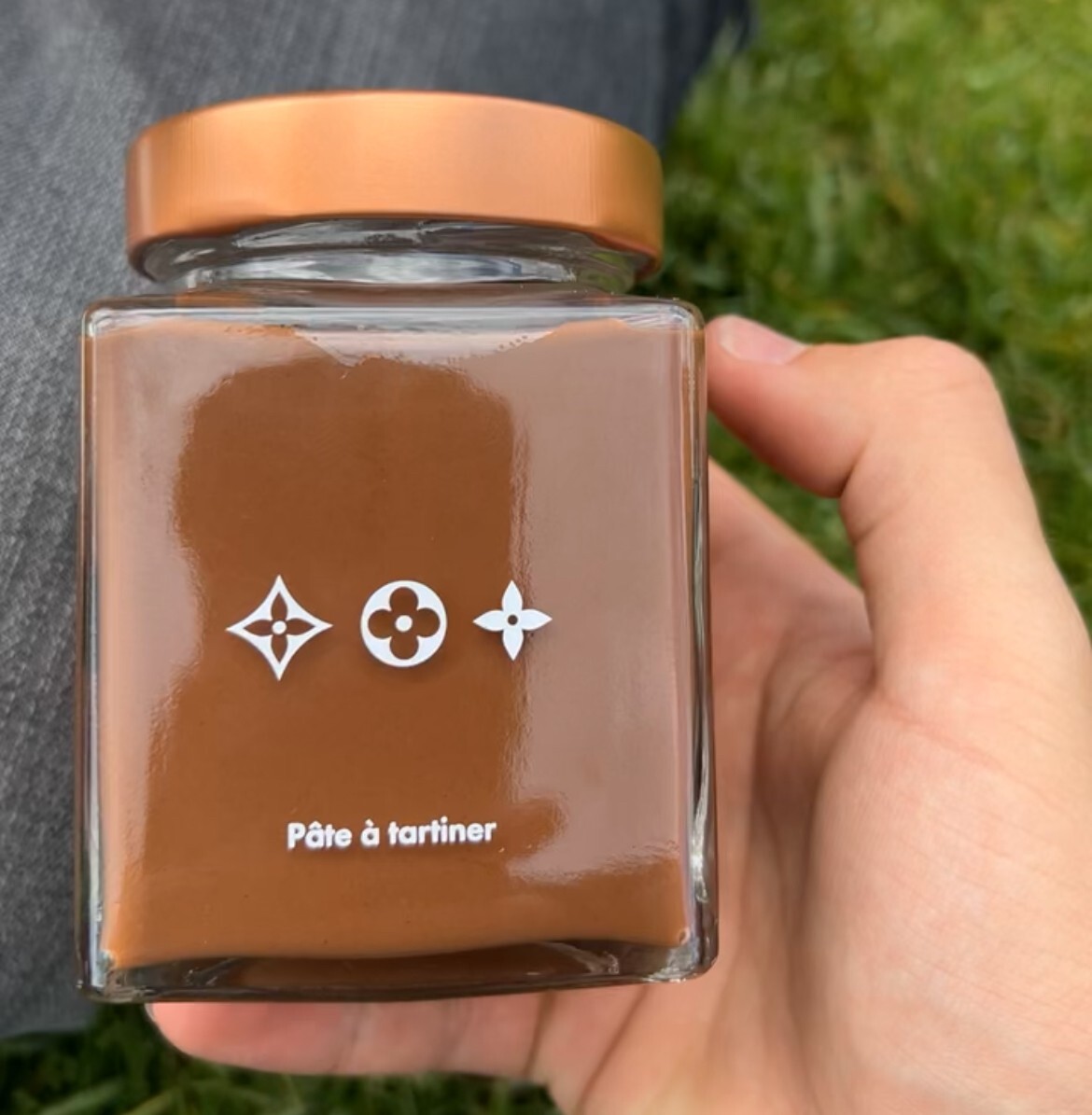 Louis Vuitton Hazelnut Chocolate Vanilla Spread Jar By Maison Fondée – RARE!
