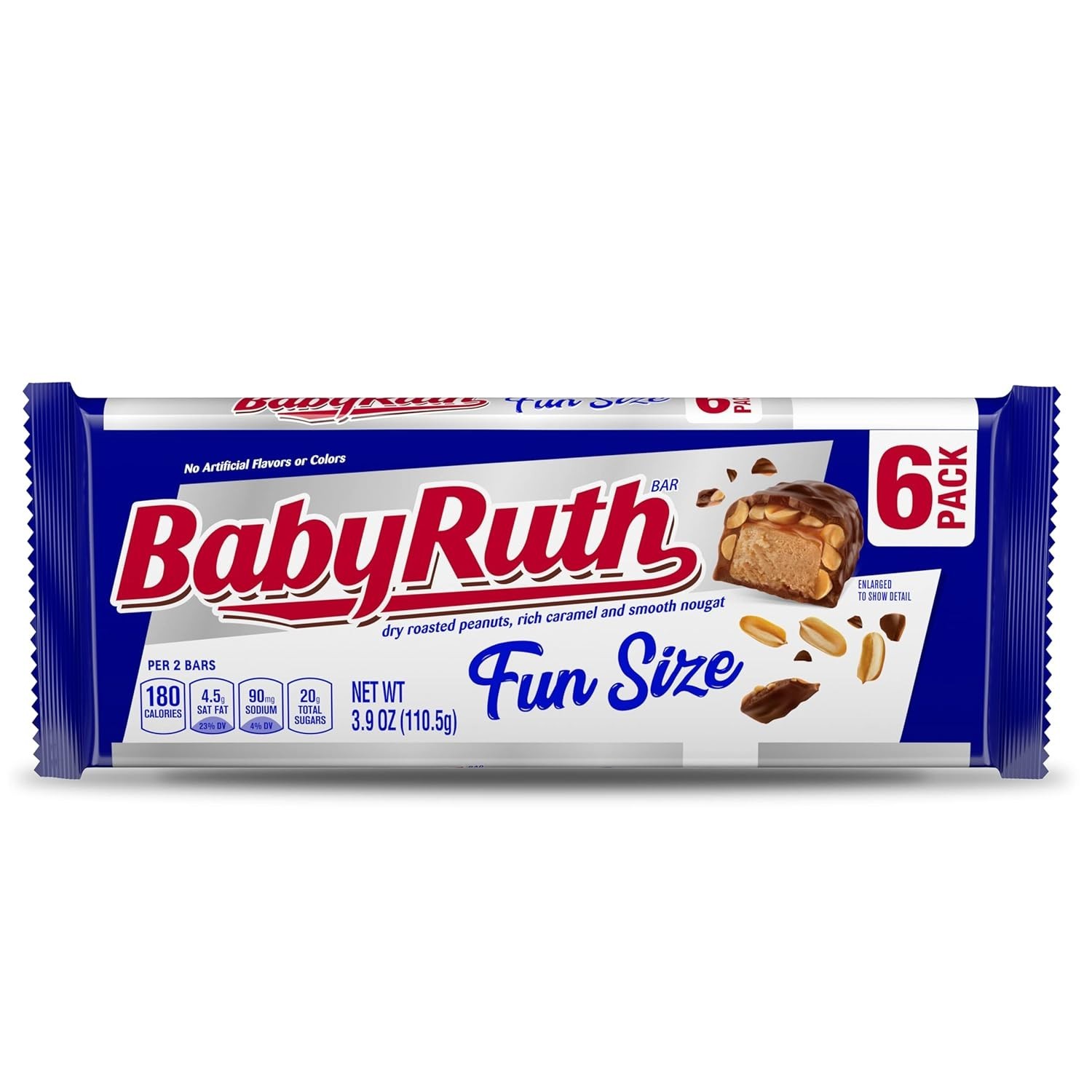 Chocolatey, Peanut, Caramel, Nougat, Full Size Individually Wrapped (Pack 0f 3)