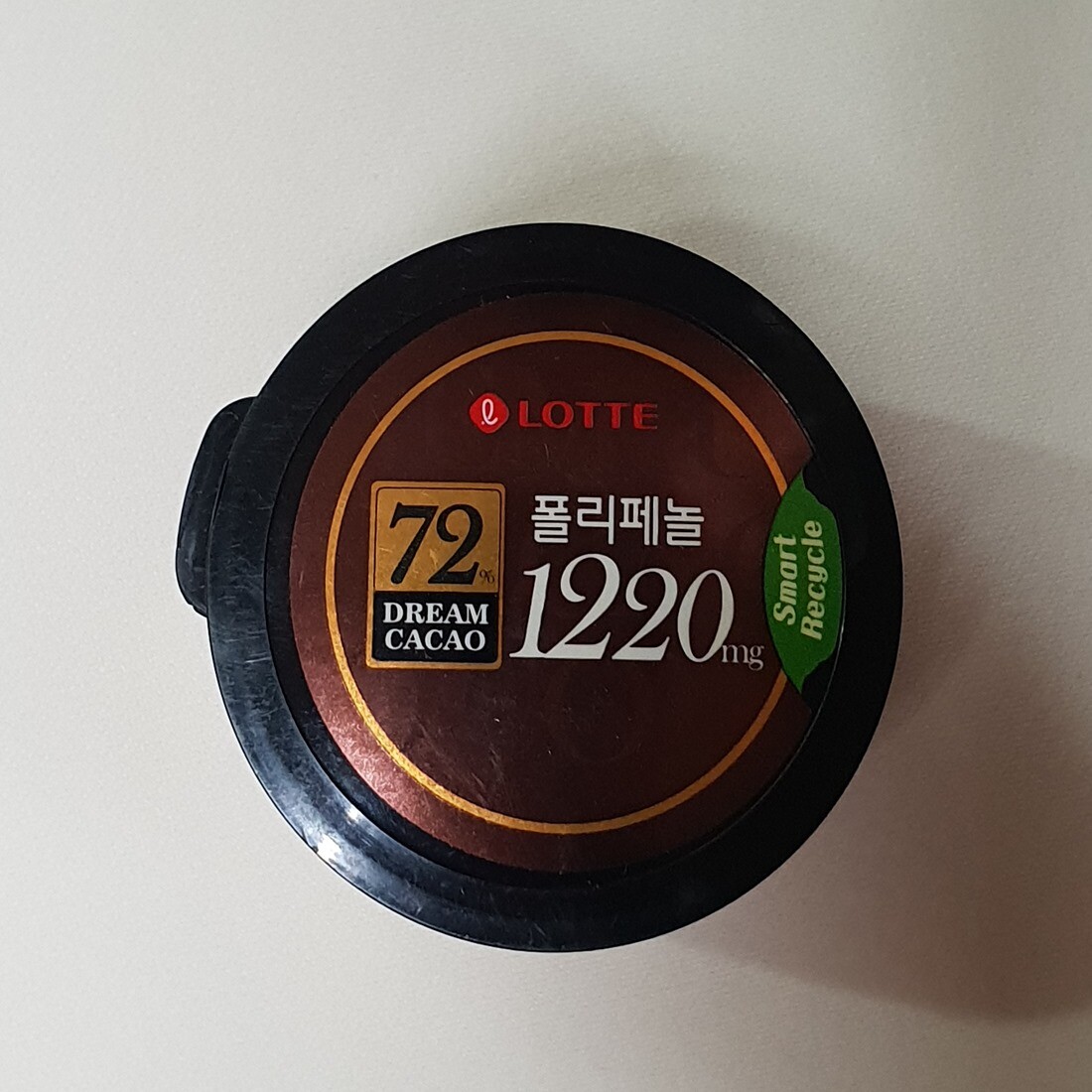 6PCS LOTTE Dream Cacao 56% 72% 82% Chocolate Balls High in Polyphenols 86g Korea