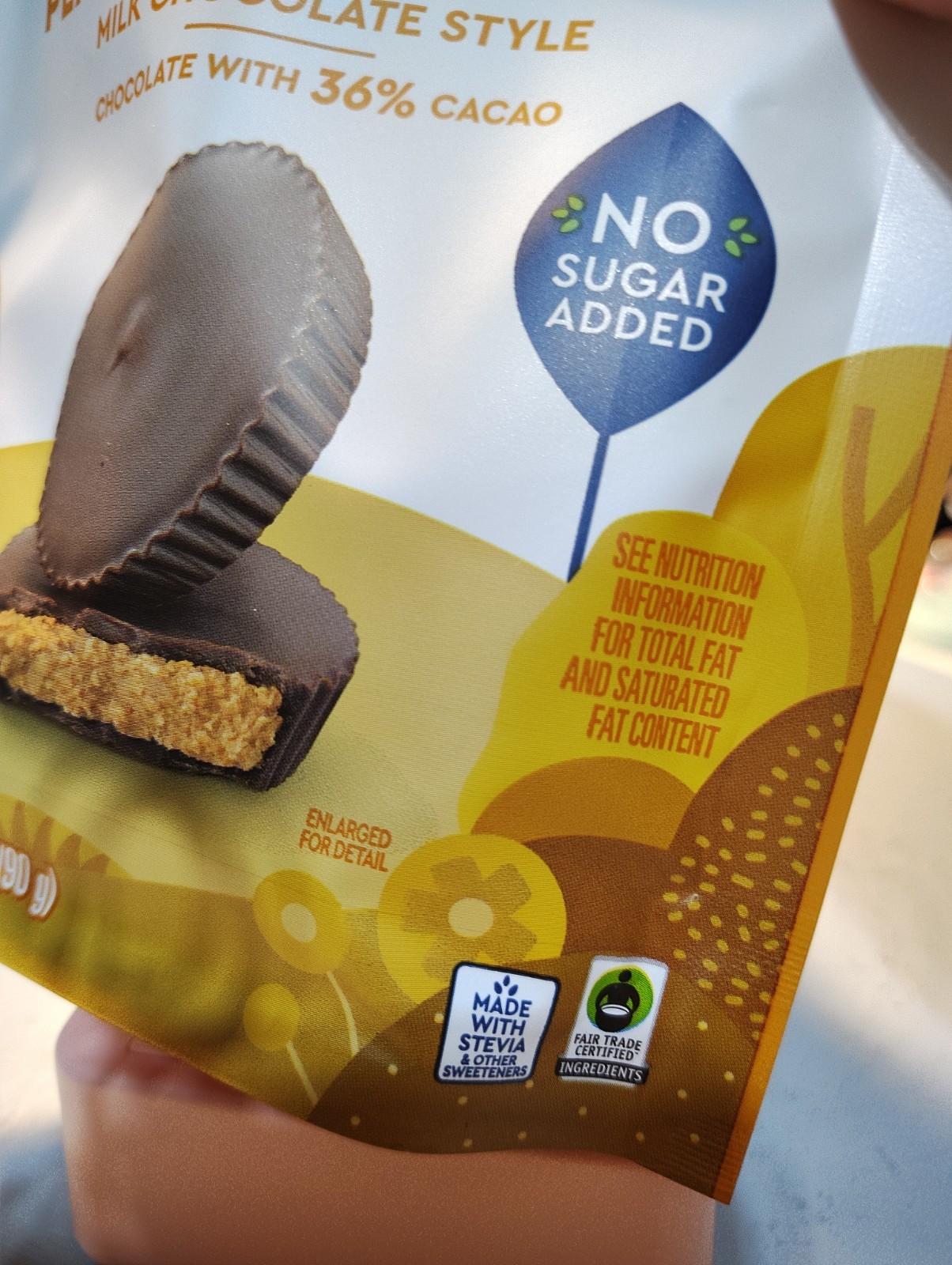 Lily’s Peanut Butter Cups Milk Chocolate, 3.2 oz