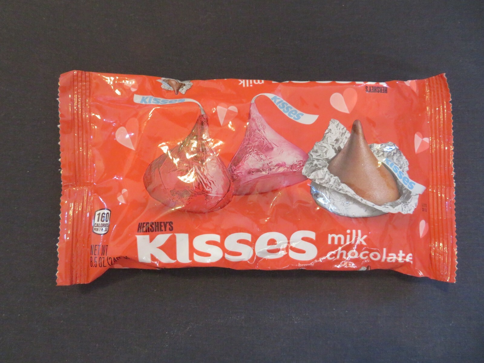 (1) Bag Of Hershey’s Kisses Milk Chocolate 8.5 Oz *