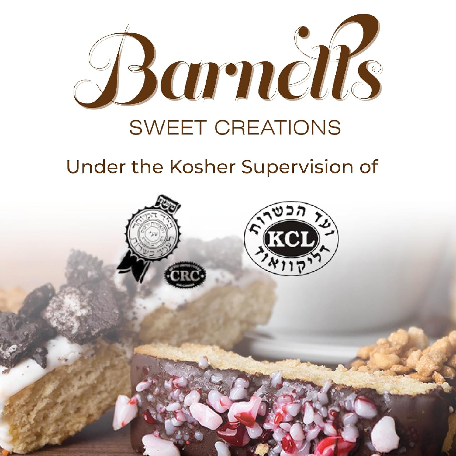 Barnetts Christmas Holiday Thanksgiving 5 Chocolate Biscotti Gift Box, Gourmet