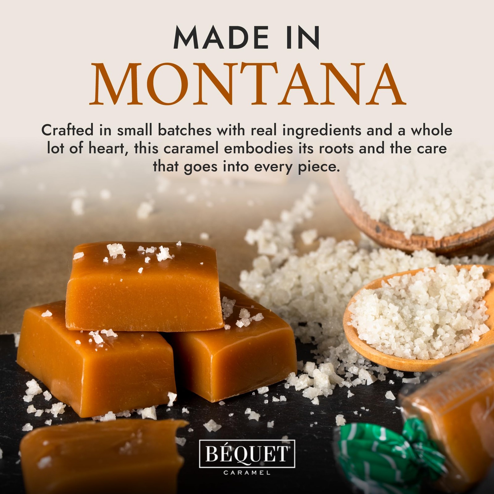 Celtic Sea Salt Caramels – Soft, Individually Wrapped Gourmet Caramel Candy, …