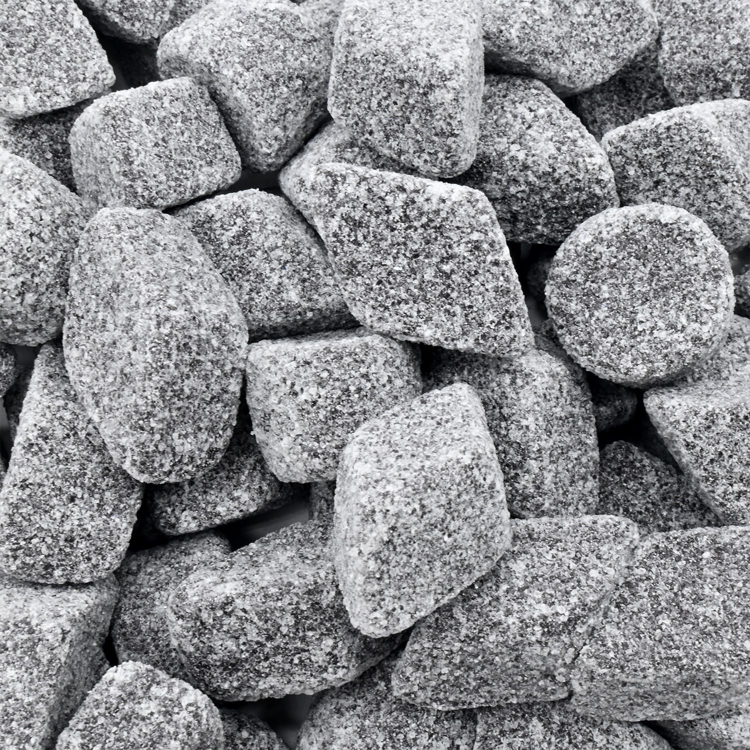 Candy Retailer Dutch Black Licorice Gems and Diamonds 1 Lb