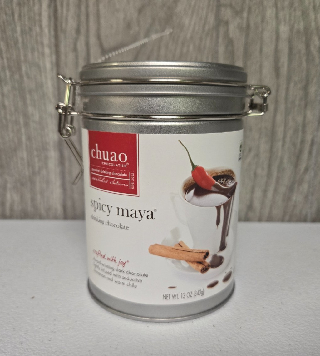 Chuao Chocolatoer Drinking Chocolate, Spicy Maya, 12 oz Mexican Hot Chocolate