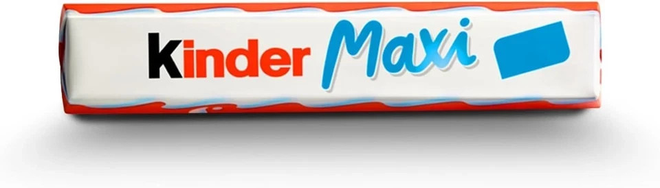 Kinder Maxi Milk Chocolate Bar With Milky Filling, 21g