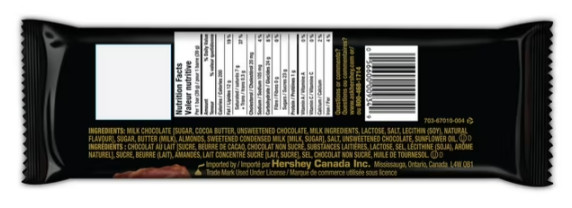 Skor Toffee Chocolate Candy Bar, 39g (4 Pack)