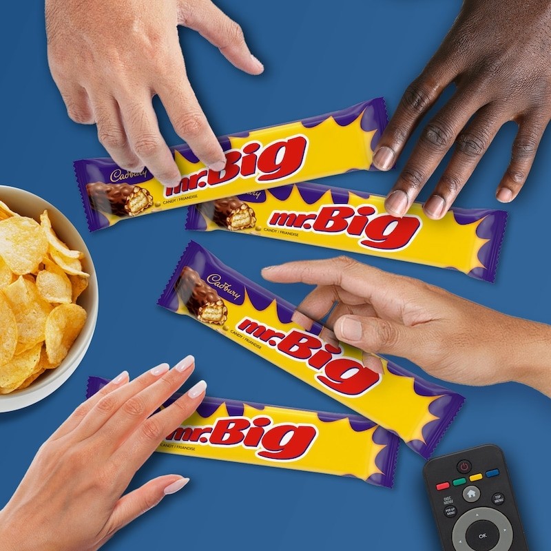 Cadbury MR. BIG Chocolate Candy Bars, Multipack – 4 x 50 g