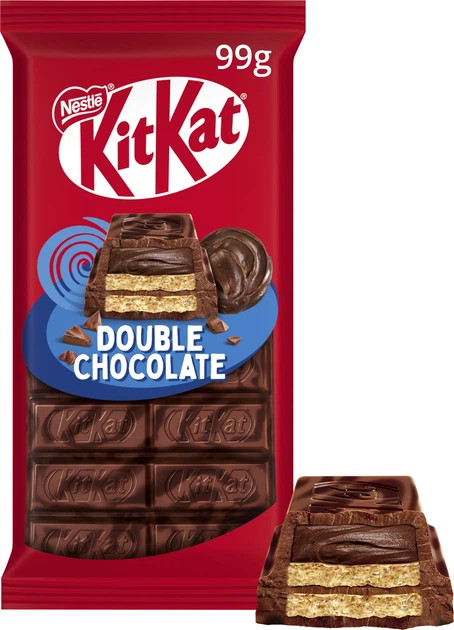 SET OF 3x 99G NESTLE KITKAT KIT KAT CHOCOLATE- CRUNCHY- SALTED CARAMEL- HAZELNUT